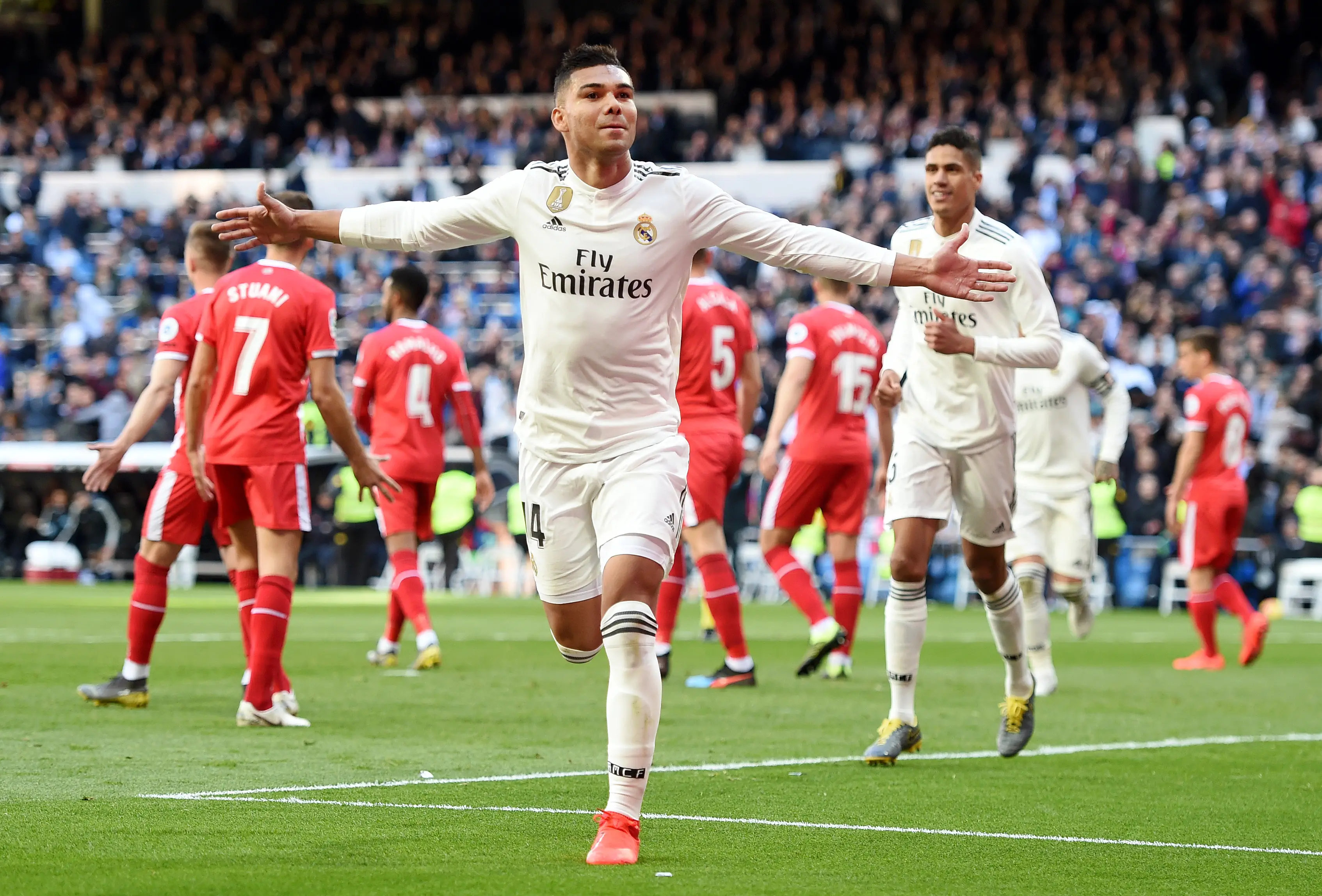 Casemiro Real Madrid Girona LaLiga