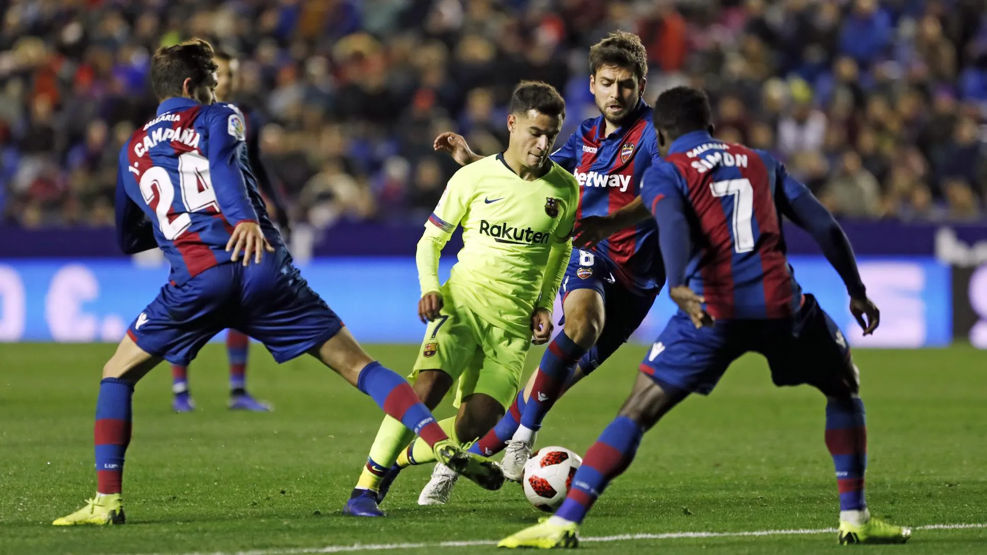 Levante vs Barcelona
